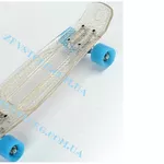 скейт Penny Board прозрачный  (Пенни борд): 6 цветов (лонгборд)