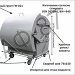 Мусорный евроконтейнер для ТБО,  толщиной 1, 2 мм