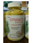 Клетчатка крымской сосны с пыльцой сосны.