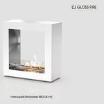 Підлоговий біокамін Brook 500-m2 Gloss Fire 