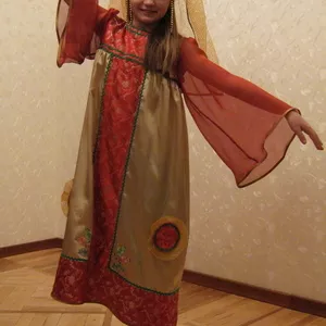 Прокат костюма Русской красавицы для девочки 6-12 лет