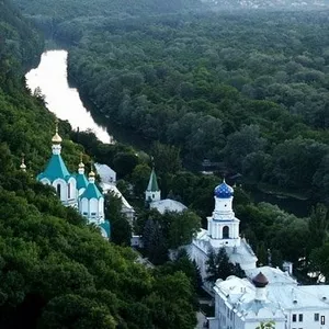 Вербное Воскресение в Святогорской Свято-Успенской Лавре. Тур из Харькова 28.04