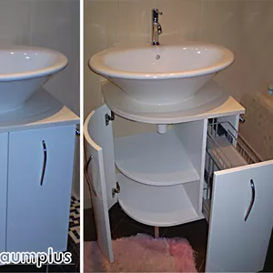 Мебель для ванной комнаты от студии Raumplus