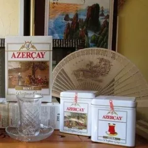 Оптовая продажа черного чая “Азерчай”.