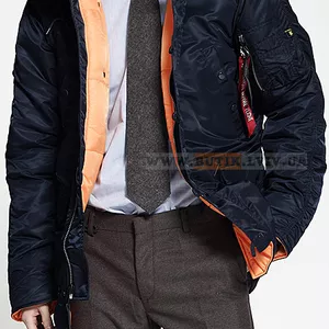 Настоящая куртка аляска Slim Fit N-3B Parka Alpha Industries,  США