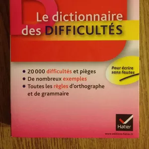 Le dictionnaire des difficultes (Французский язык,  словарь-справочник)