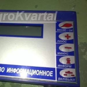 Монитор на систему контроля высева ФАКТ для пропашных сеялок о норме в