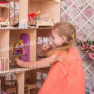 Кукольный домик для Барби! Мебель в подарок!
