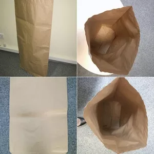 Мешки бумажные крафт мешки для сыпучих продуктов