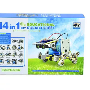 Робот - конструктор 14 в 1 на солнечных батареях