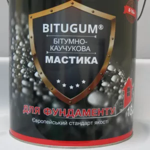 Мастика битумно-каучуковая Bitugum фундамент -10 кг