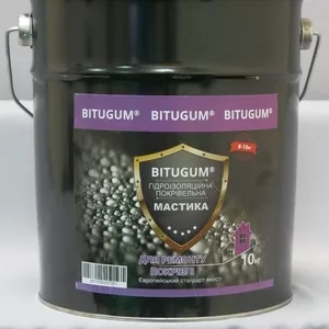 Мастика гидроизоляционная кровельная Bitugum - 10 ru