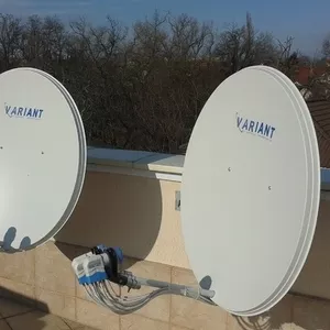 купить установить настроить подключить спутниковые антенны в Харькове