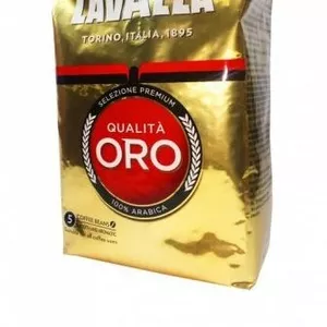 Оригинальный кофе в зернах Lavazza Qualita Oro 1 кг.