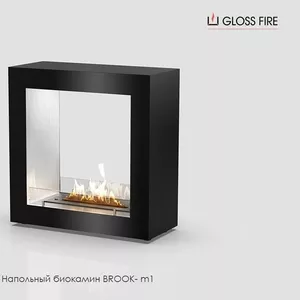 Підлоговий біокамін Brook 500-m1 Gloss Fire 