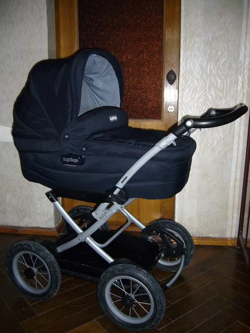 Продам коляску Peg Perego Culla цвет Zafirro (синяя) 2010 года  2