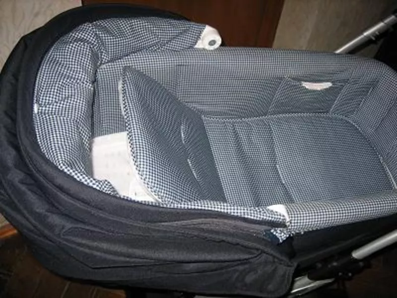 Продам коляску Peg Perego Culla цвет Zafirro (синяя) 2010 года  4