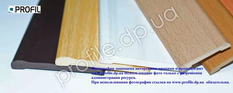 Наличник пластиковый, уголок, штапик, плинтус ПВХ. 2