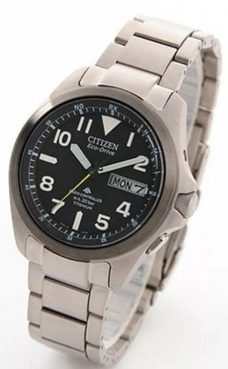 Citizen Promaster Solar Radio Titanium Mens Watch # PMD56-2952 4