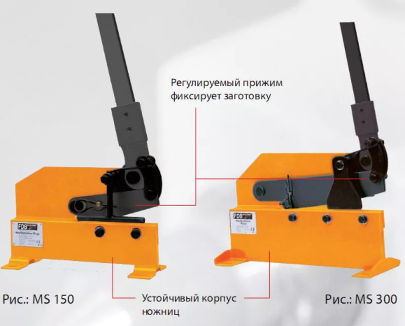 Рычажные ножницы MS300