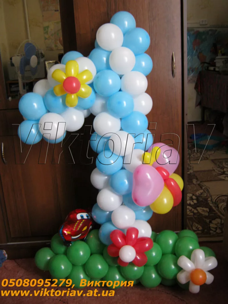 Воздушные шары,  букеты из шаров,  украшение шарами в Харькове. 6