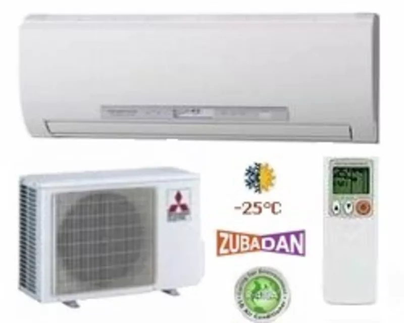 Zubadan Mitsubishi Electric - системы отопления. 