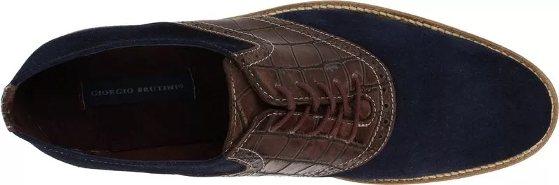 Туфли модельные замшевые Giorgio Brutini Oxford 6