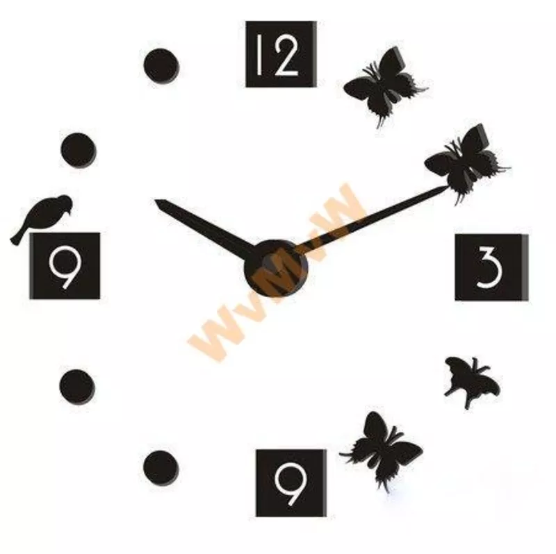 Часы настенные дизайнерские DIY CLOCK 360 НАЛИЧИЕ! 3