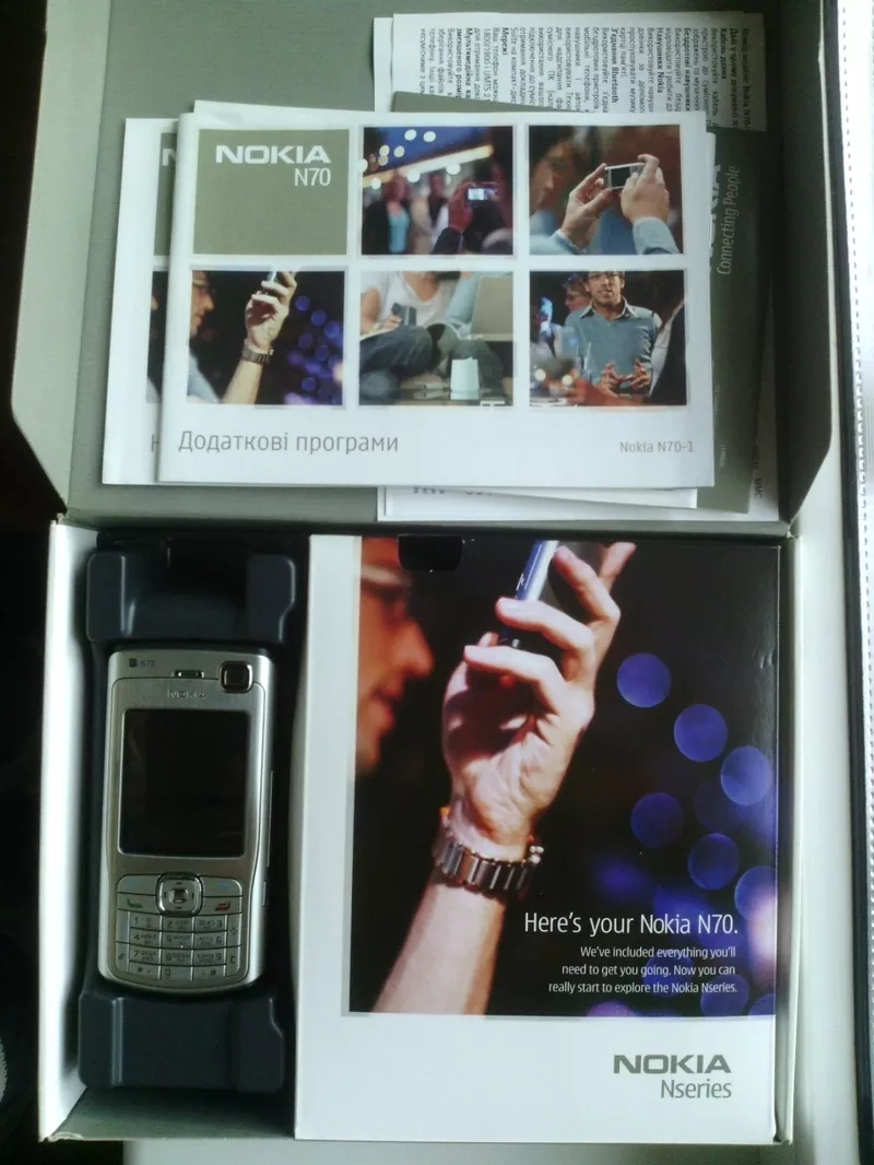 Продам новый смартфон Nokia N70 не использовался,  идеальн. состояние  5