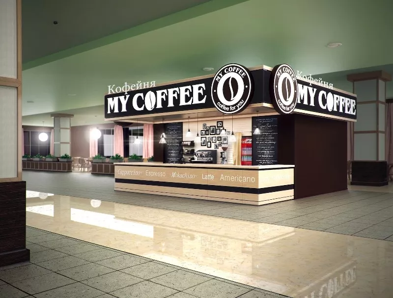 Франшиза кофейни «MY COFFEE» в Украине,  Беларуси,  Казахстане и России