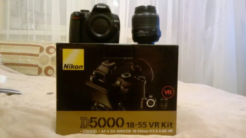 Продам фотоаппарат Nikon D5000 VR Kit 18-55 2