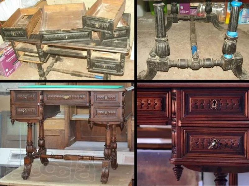 Реставрация антикварной мебели в Харькове 2
