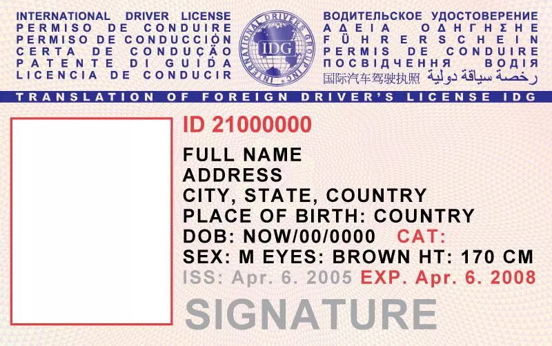 Международное водительское удостоверение  (МВУ) в 200 стран. 2