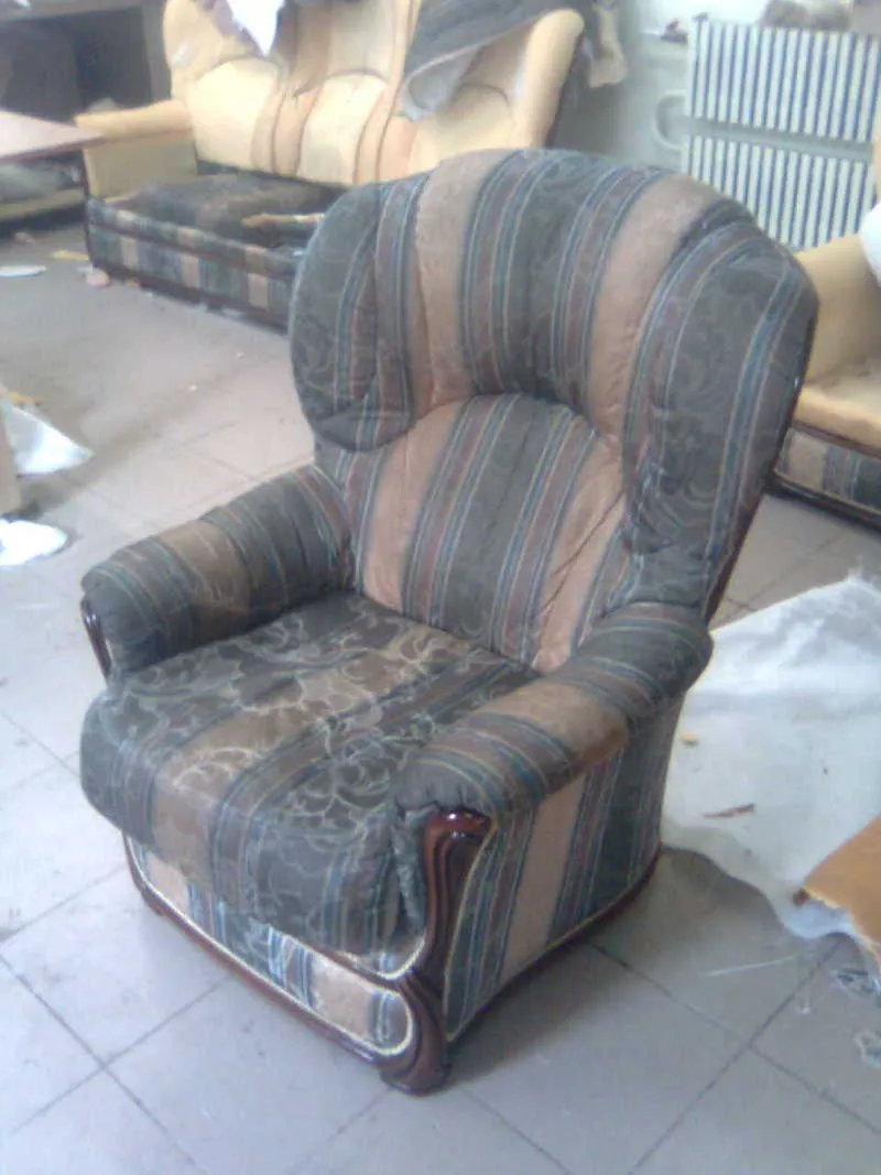 Ремонт и реставарция мягкой мебели 6