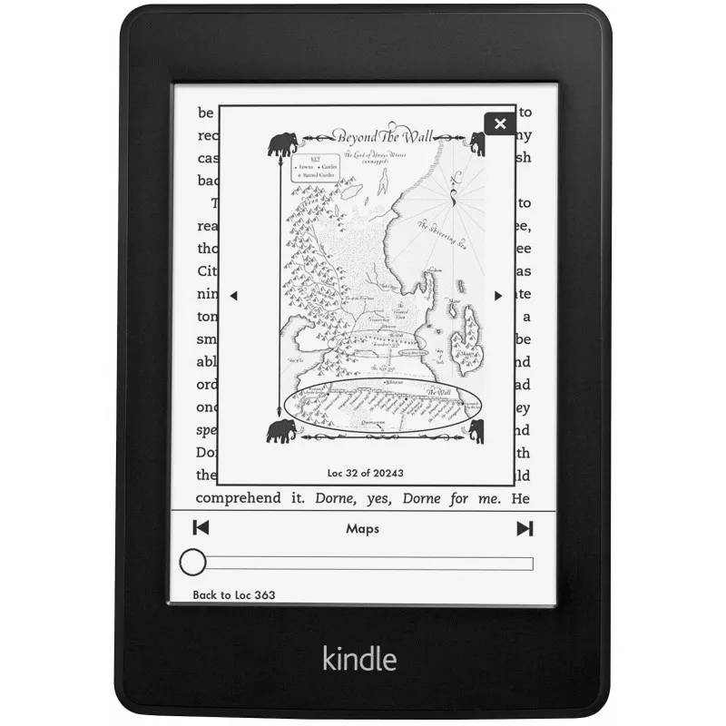 Электронная книга Amazon Kindle Paperwhite 2014 года. Новая в наличии  2