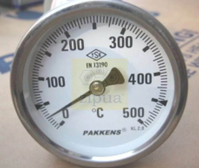 Термометр патронный t=500С D100мм 