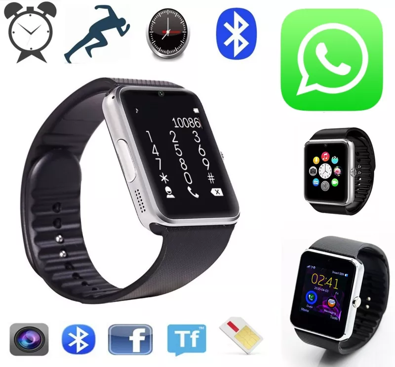 Smart Watch GT08 (Умные часы) Акция: скидка до 25.11.15! с Sim-картой! 4