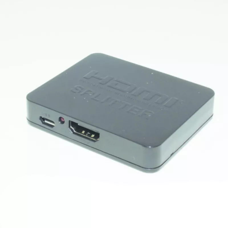 Сплиттер 1X2 (1х4) HDMI пластиковый корпус  2