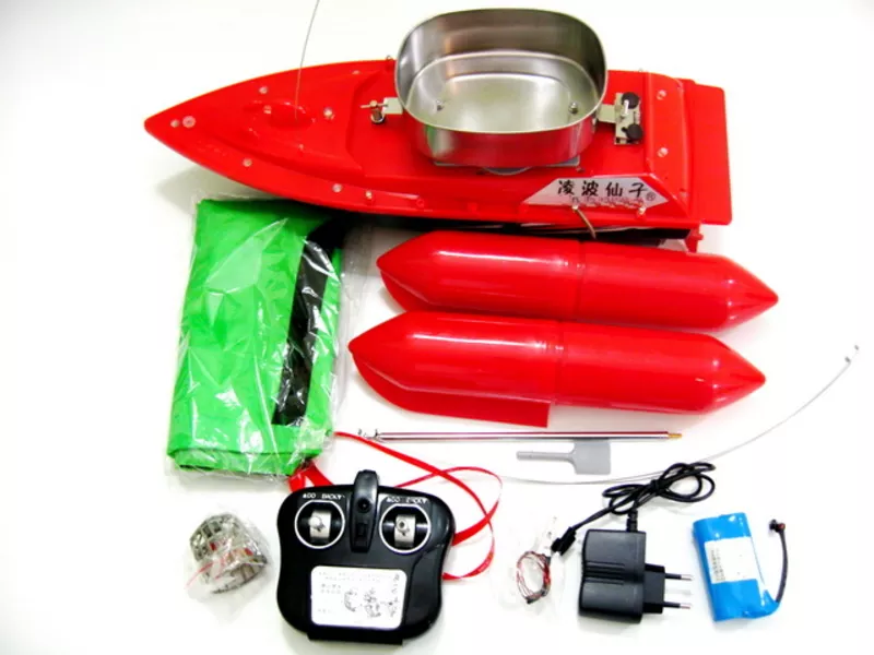Fish Boat Mini, TORNADO-5  радиоуправляемая модель для карповой ловли,  для завоза приманки,  наживки,  прикормки. 6