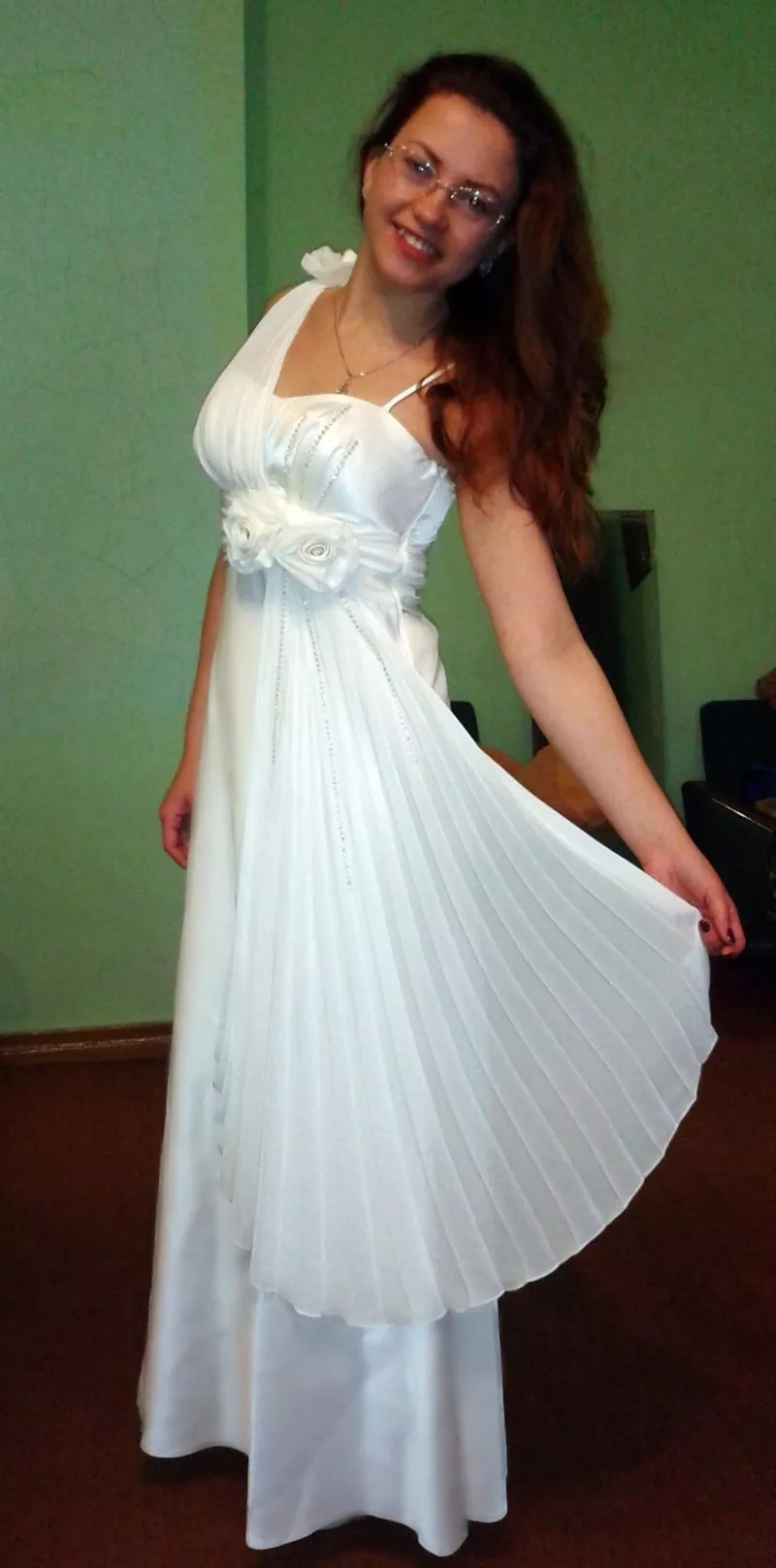Выпускное платье в греческом стиле!