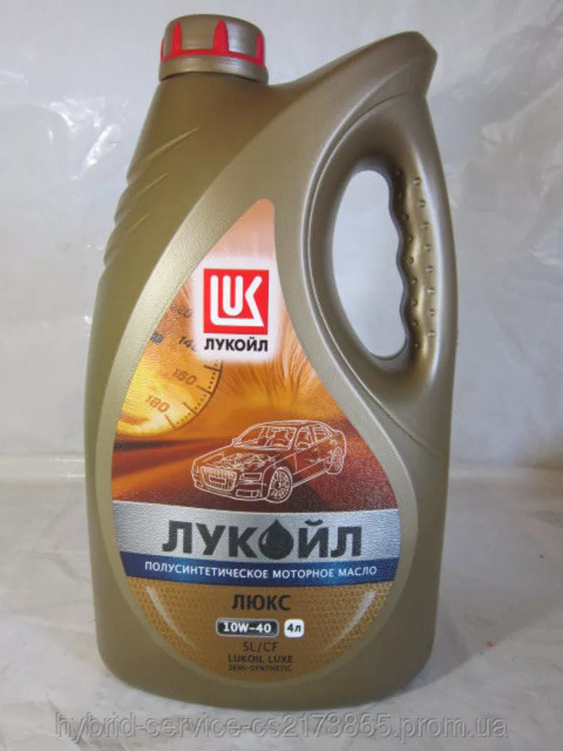 Моторное масло Лукойл ЛЮКС 10W40 SL/CF полусинтетика 4л