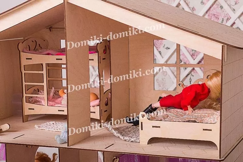 Кукольный домик для Барби! Мебель в подарок! 2