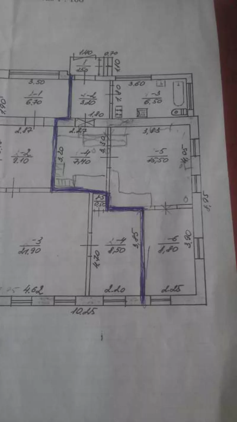 Агенство продает 1/2 часть дома в пос.Высокий (заправка 