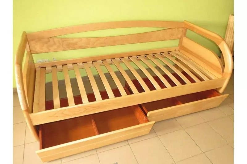Кровать деревянная Бавария с ящиками 2