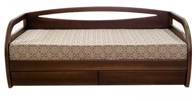Кровать деревянная Бавария с ящиками 5