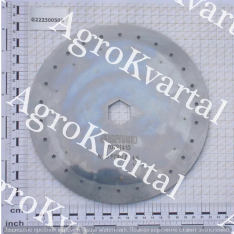 G10123560 Диск высевающий (26х2, 5) сеялки Gaspardo для Подсолнечника  2