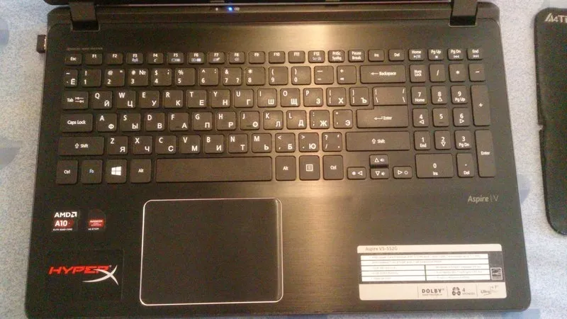 Ноутбук Acer V5-552g (модернизированный: SSD+fullhd матовая матрица!) 2