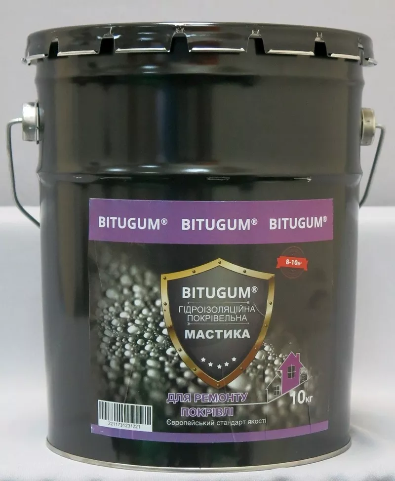 Мастика гидроизоляционная кровельная Bitugum - 10 ru