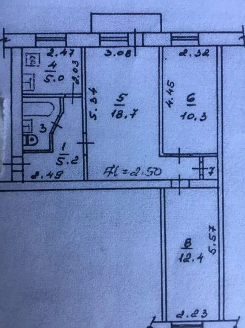 Продам 3-к. кв. на П. Поле,  ул. Тобольская 38.