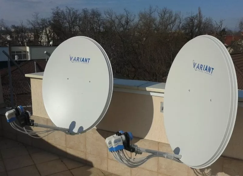 купить установить настроить подключить спутниковые антенны в Харькове